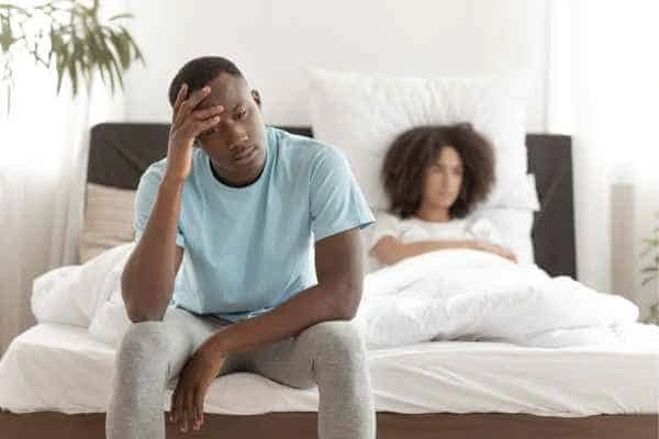 Man upset about ED symptoms Warwickshire