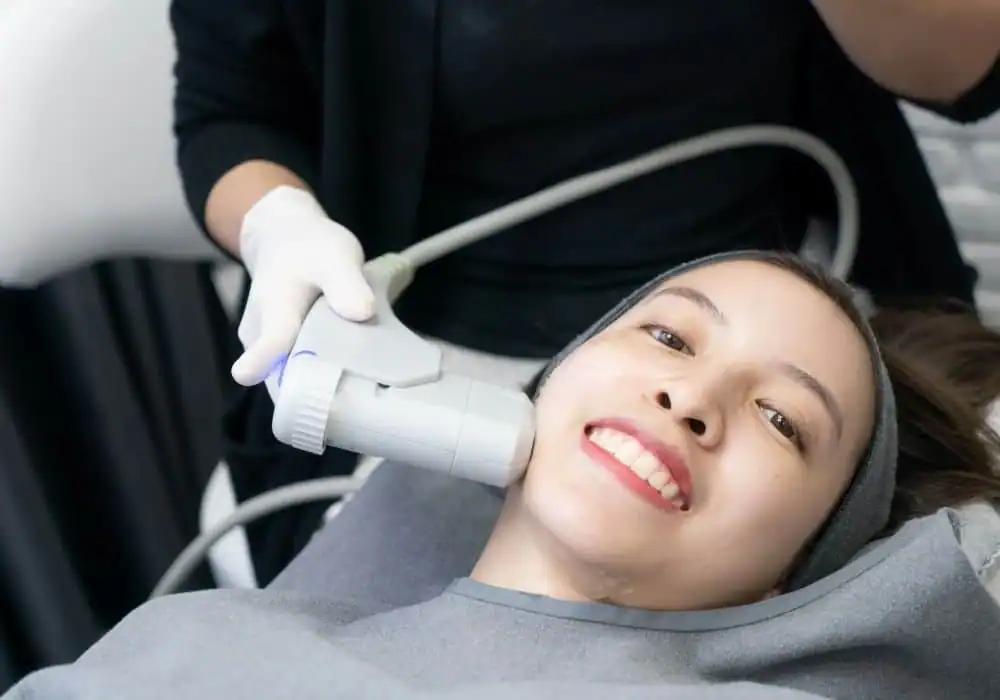 HIFU treatment Warwickshire in progress