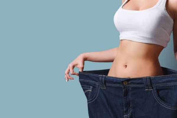 woman after fat reduction treatment Warwickshire