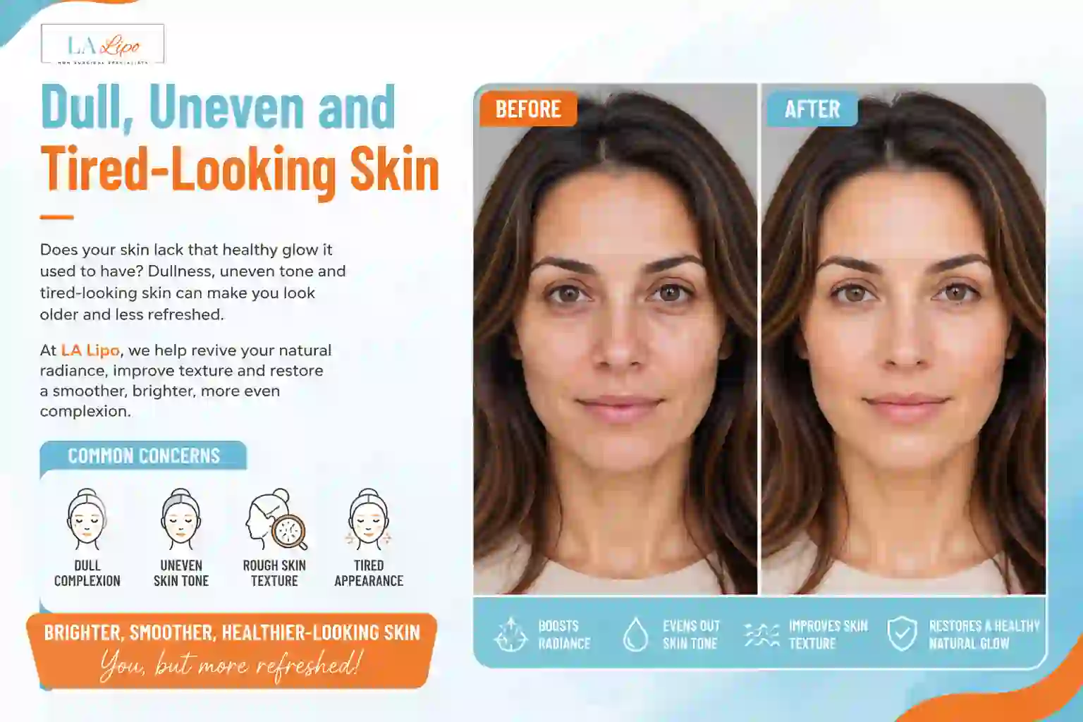 Sign #5: Dull, Uneven and Tired-Looking Skin Warwickshire