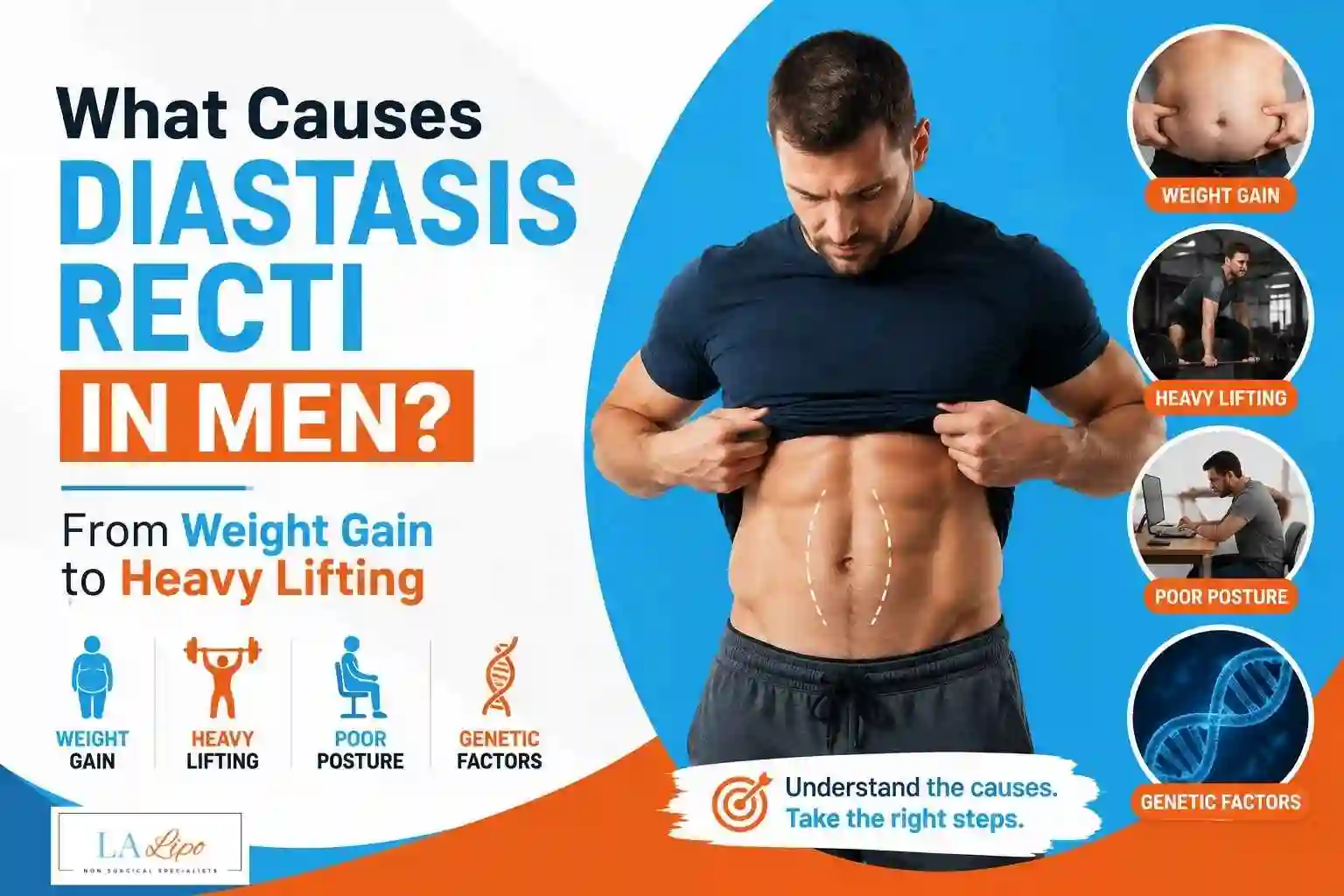 What Causes Diastasis Recti in Men? From Weight Gain to Heavy Lifting Warwickshire